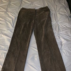 Brown corduroy high wasted pants